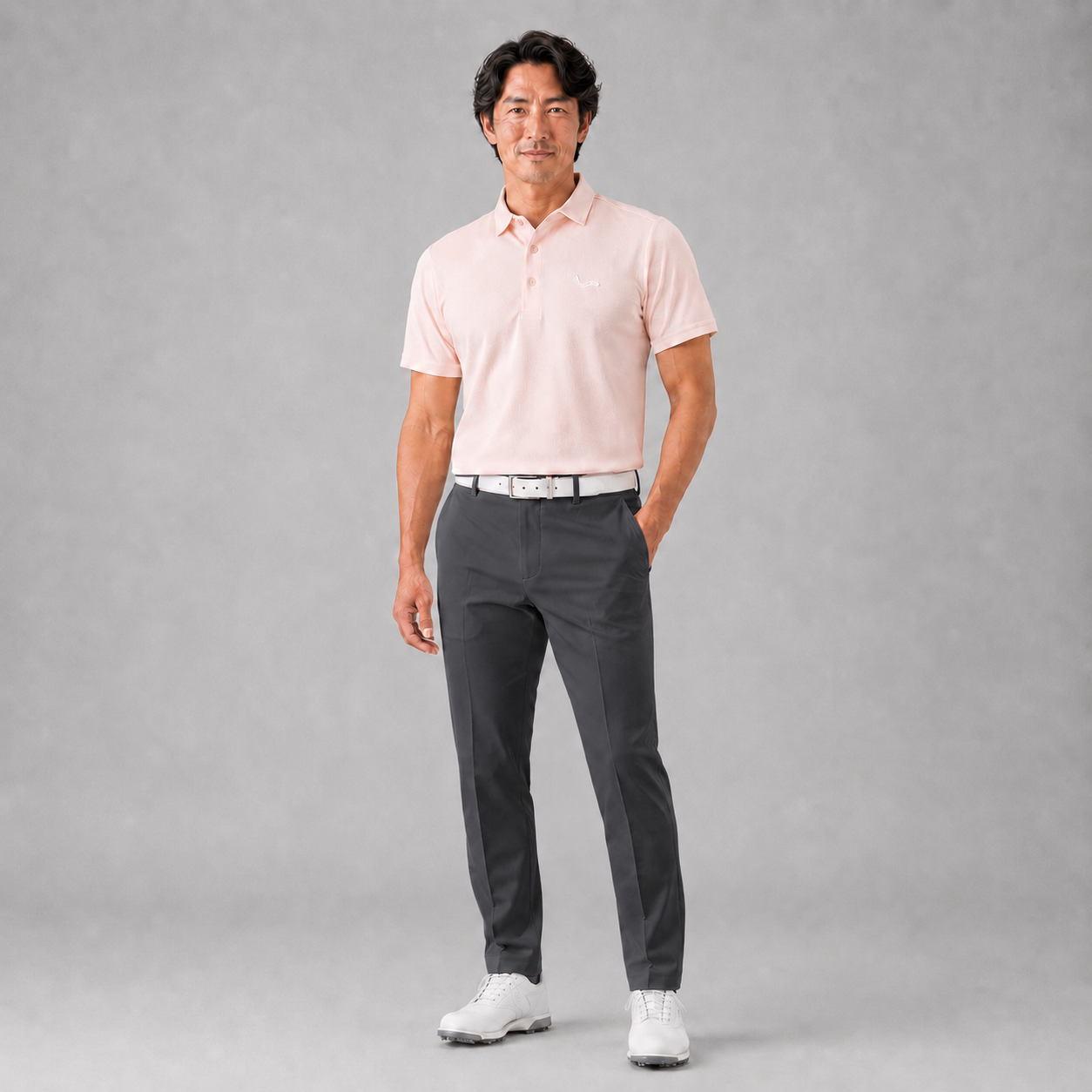 EAGEGOF Parent-Child Golf Polo Shirt Moisture-Wicking Mesh